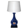 Ceramic Digital Photo Lamp - Navy Blue